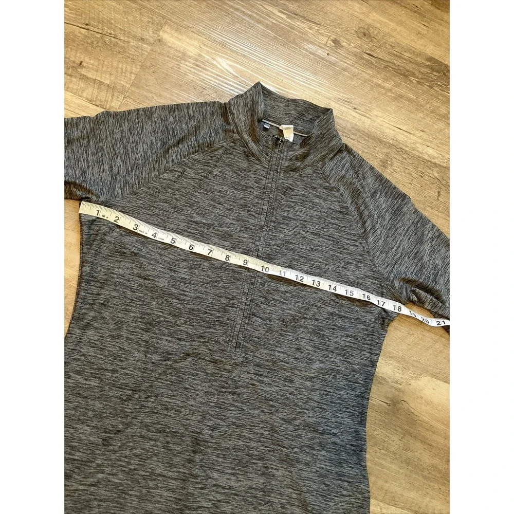 Under Armour Golf Jacket Half Zip Pullover Gray Medium WACHESAW Golf Logo